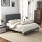 Costway Full/Queen Size Upholstered Platform Bed Button Tufted Headboard Mattress Foundation